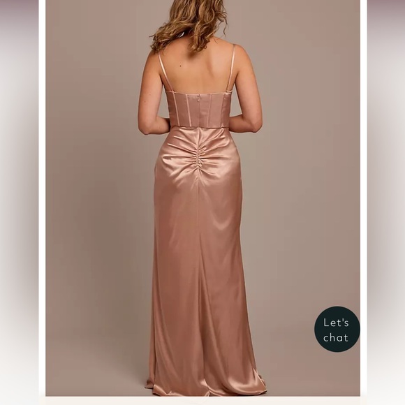 NWT Galina Signature Dress from David’s Bridal. Gem Green Color, Size 0. - Picture 4 of 9